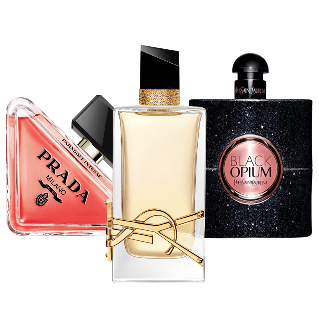 Set di 3 Profumi Paradoxe, Black opium e Libre 100ml
